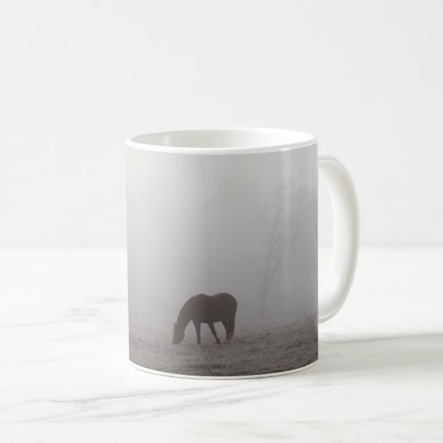 Foggy Grazing Coffee Mugg (Framsida höger)