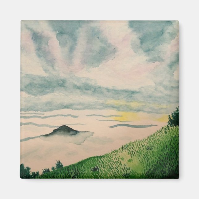 Foggy Hilltop Magnet (Framsidan)