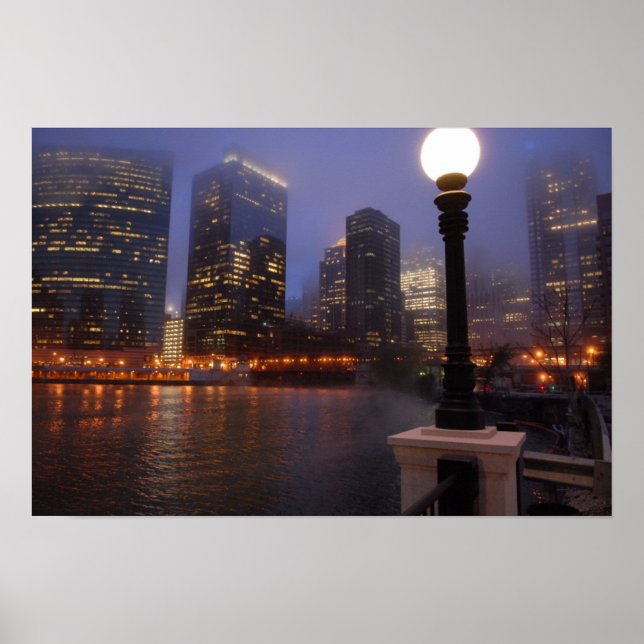 Foggy i Chicago Poster (Framsidan)