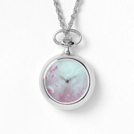 Foggy Infrars Little Flowers Necklace Watch Armbandsur