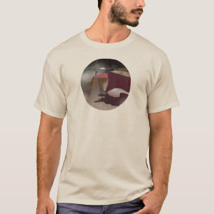 Foggy Lighthouse T Shirt