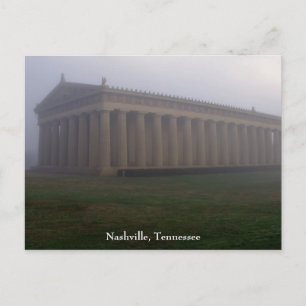 Foggy Morgon i Centennial Park Vykort