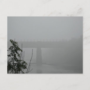 Foggy Morgon Vykort