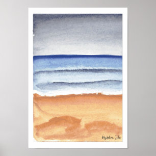 Foggy Sea Poster
