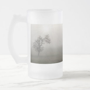 Foggy Starburst Träd Ligcape Frosted Glass Beer Frostat Ölglas