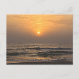 Foggy Sunset, Cape San Blas, Florida Vykort