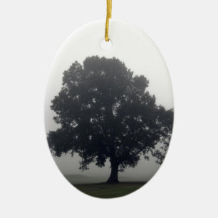 Foggy Träd Julgransprydnad Keramik