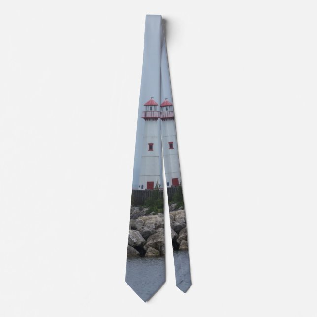 Foggy vid Wawatam Neck Tie Slips (Framsida)