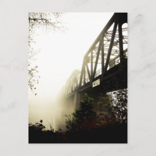 Foggy Waterfront 13 vykort