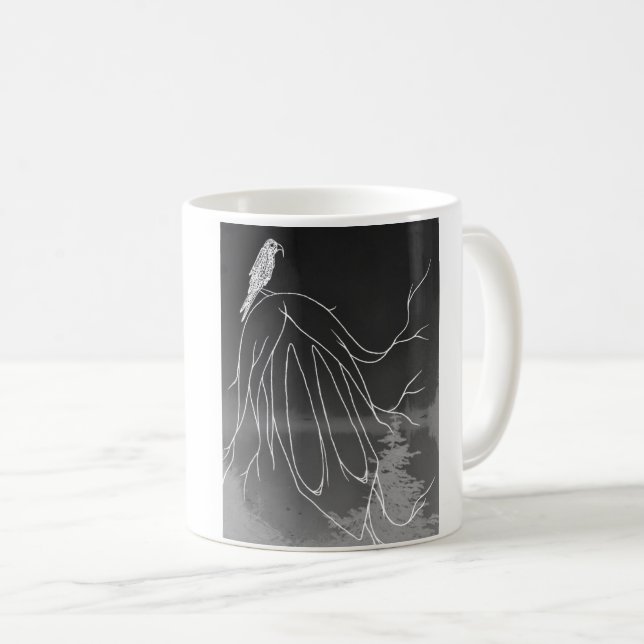 Foggy Woods Classic Mugg, 11oz Kaffemugg (Framsida höger)