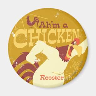 Foghorn Ah är en kyckling Magnet