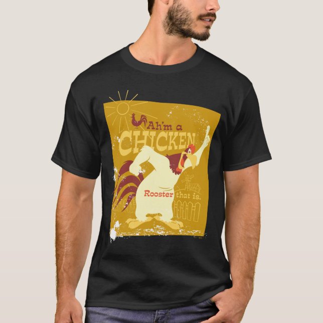 Foghorn Ah är en kyckling Tee Shirt (Framsida)