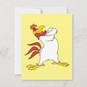 Foghorn Leghorn Arm Crossed Anteckningskort