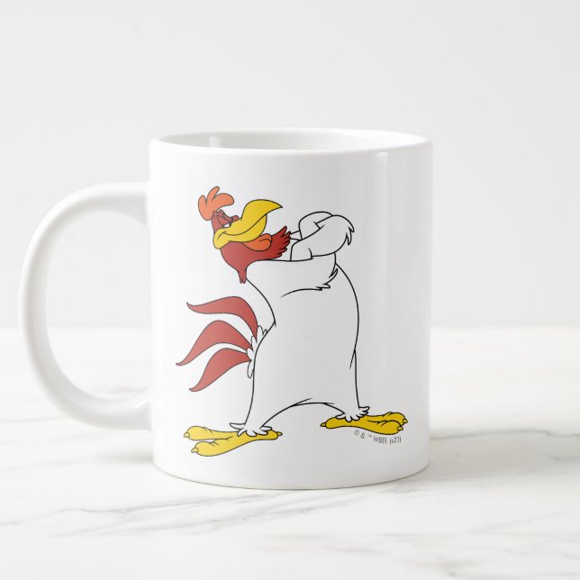 Foghorn Leghorn Arm Crossed Jumbo Mugg (Vänster)