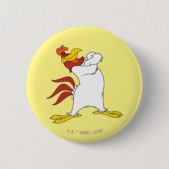 Foghorn Leghorn Arm Crossed Knapp (Framsida)