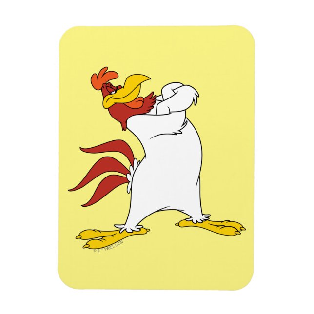 Foghorn Leghorn Arm Crossed Magnet (Vertikal)