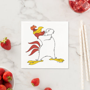 Foghorn Leghorn Arm Crossed Pappersservett