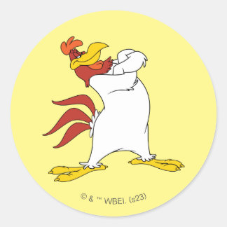 Foghorn Leghorn Arm Crossed Runt Klistermärke
