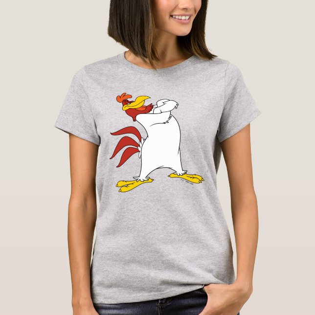 Foghorn Leghorn Arm Crossed T Shirt (Framsida)