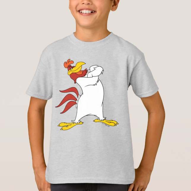 Foghorn Leghorn Arm Crossed T Shirt (Framsida)
