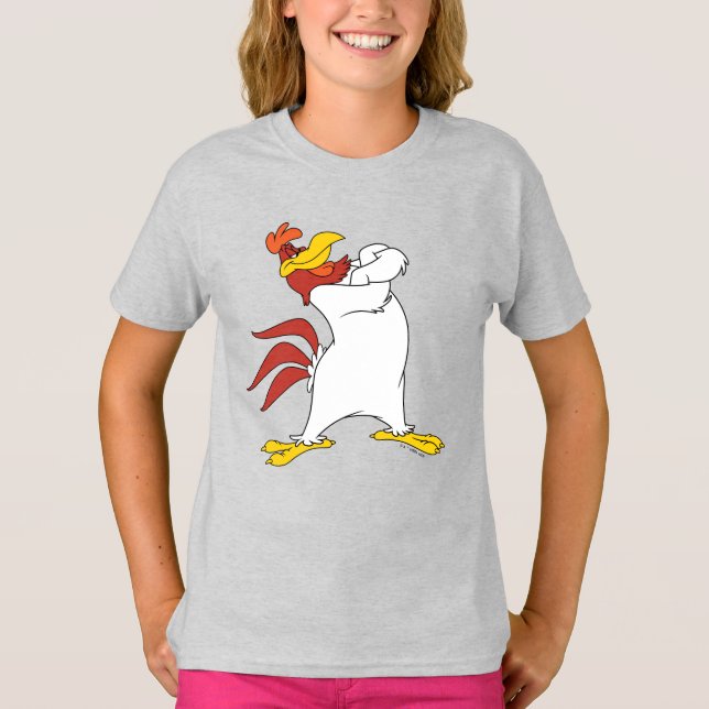Foghorn Leghorn Arm Crossed T Shirt (Framsida)