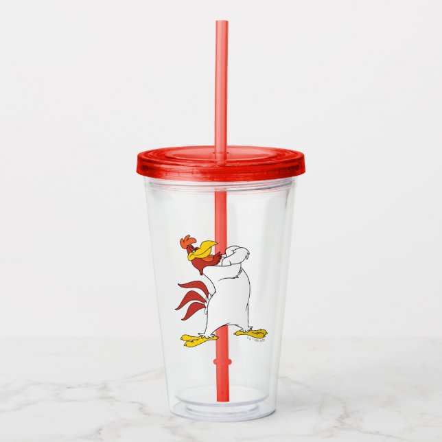 Foghorn Leghorn Arm Crossed Take Away Mugg (Framsida)