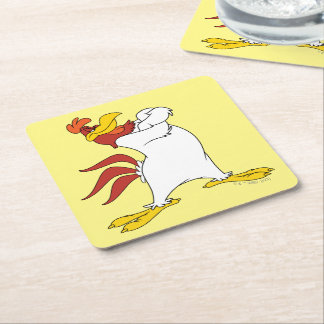 Foghorn Leghorn Arm Crossed Underlägg Papper Kvadrat