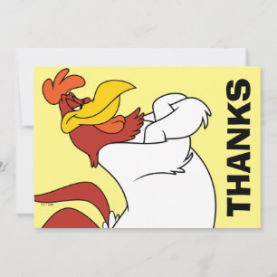 Foghorn Leghorn armar i kors Kort