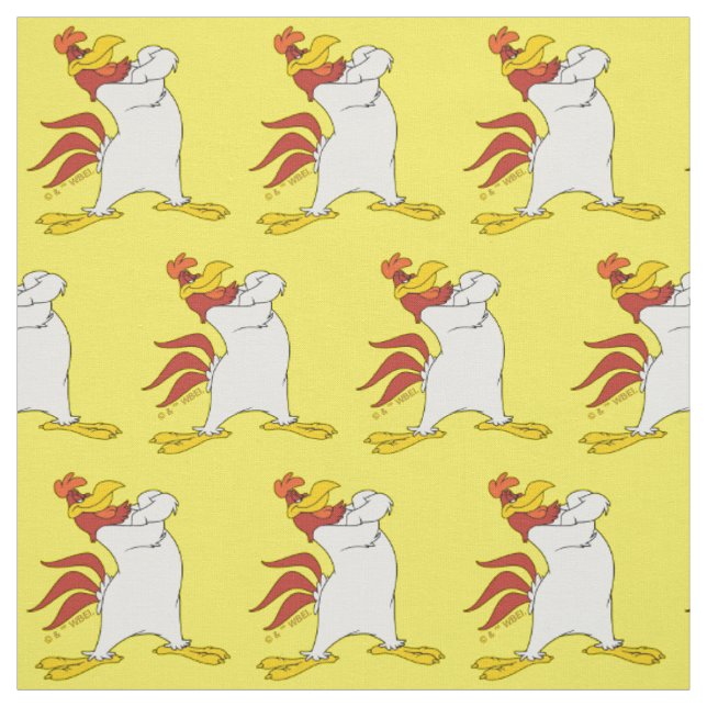 Foghorn Leghorn Armar i kors Tyg (Provkarta)