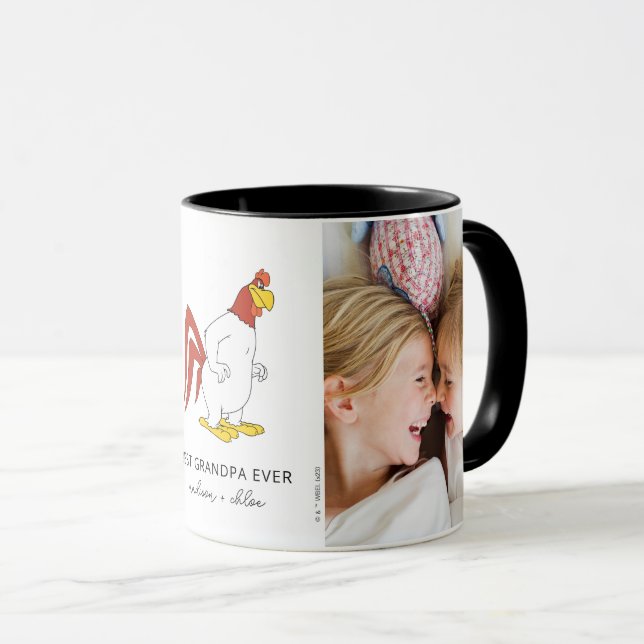 Foghorn Leghorn | Best Grandpa Photo Mugg (Framsida höger)