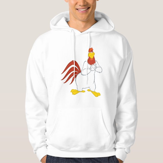 Foghorn Leghorn | Busig blick Tröja Med Luva (Framsida)