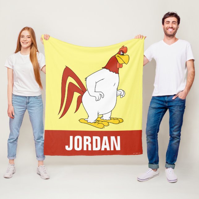 Foghorn Leghorn Fleecefilt (På plats)