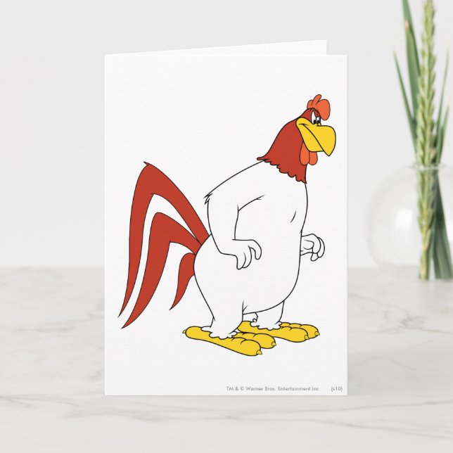 Foghorn Leghorn Kort (Framsida)