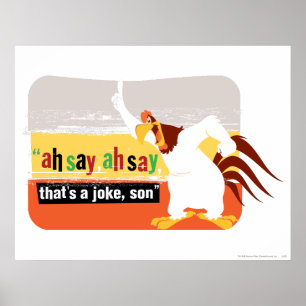 Foghorn som är ett skämt, min son poster