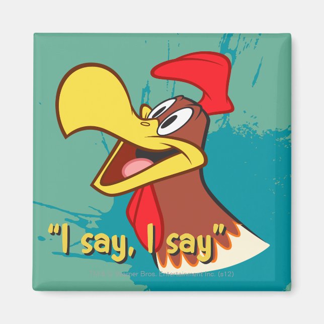 Foghorn Tittar uppåt Magnet (Framsidan)