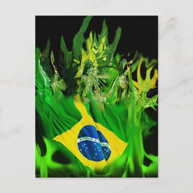 Fogo de Brasil Vykort (Framsida)