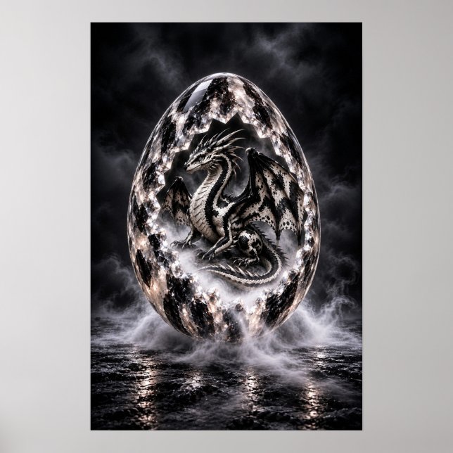 Fogstalker Drakägg Poster (Framsidan)