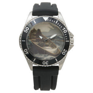 Fogvarning (av Winslow Homer) Armbandsur