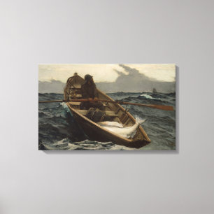 Fogvarning (av Winslow Homer) Canvastryck
