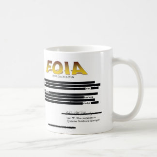 FOIA-mugg Kaffemugg