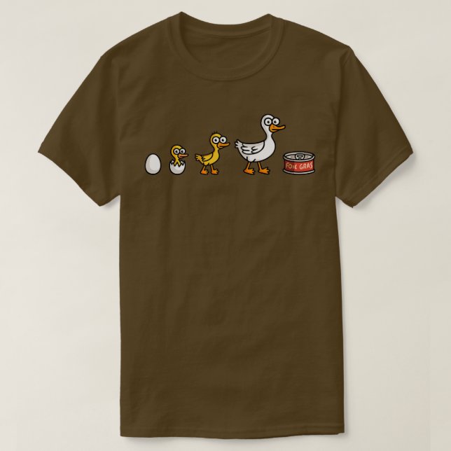 Foie gras  t shirt (Design framsida)