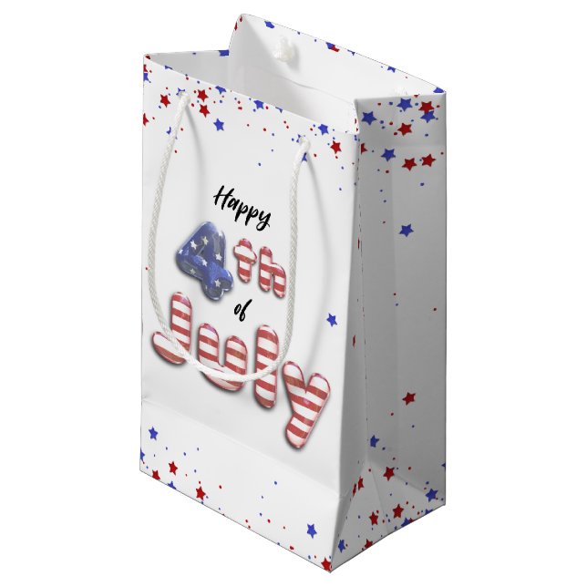 Foil Balloons Stars Rand - Gift Bag (Framsidan Vinklad)