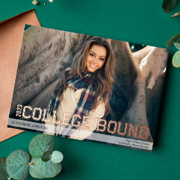 Foil College bundet High School Grad-meddelande