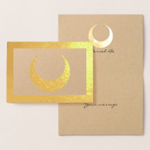 Foil Crescent Måne