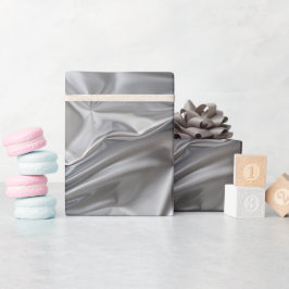 Foil Crinkle Pattern Presentpapper