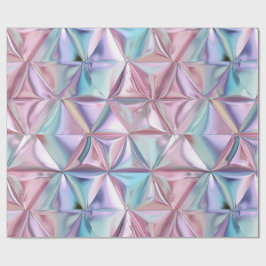 Foil Crinkle Pattern Presentpapper