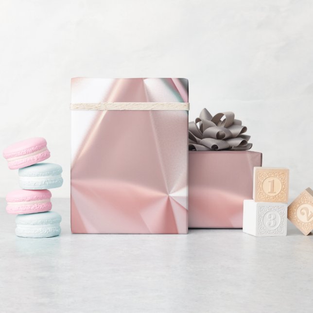 Foil Crinkle Pattern Presentpapper (Baby Shower)