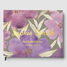 Foil Guestbook