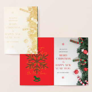 Foil Invitation Folierat Kort