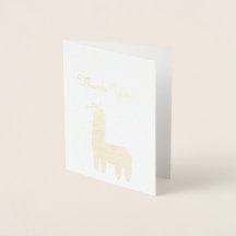 Foil Llama, tack